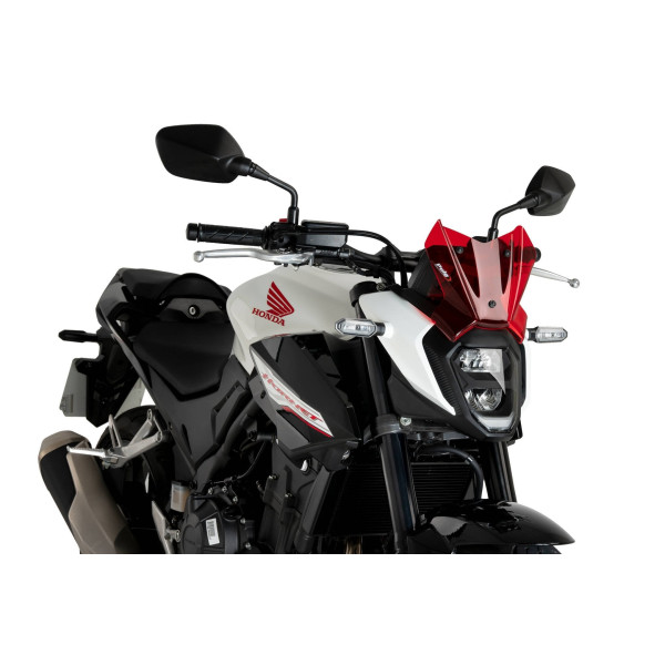 Puig Puig sport screen | red | honda cb500 hornet 2024>current
